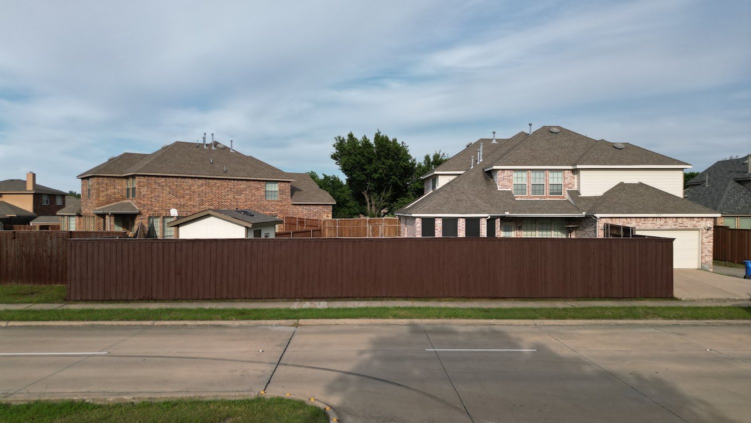 Finished fence